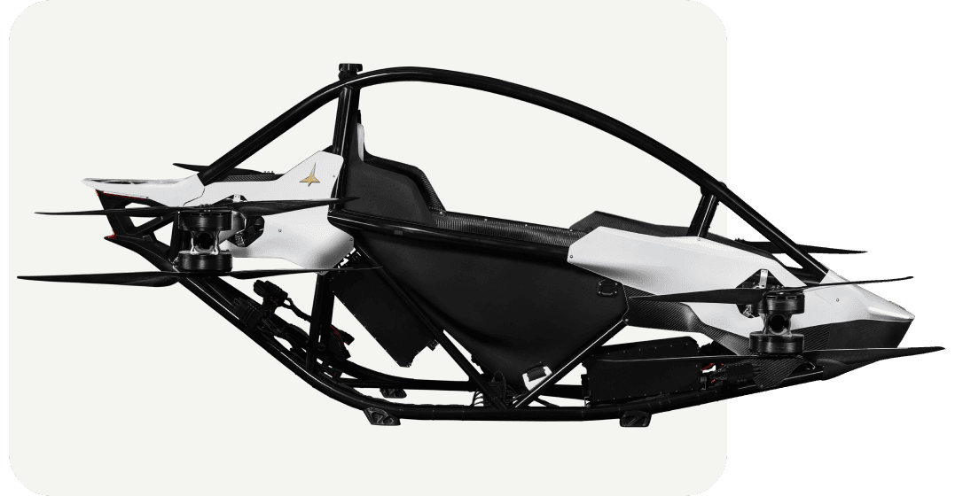 Drones que transportan y pilota una persona Jetson ONE Drones que transportan y pilota una persona Jetson ONE